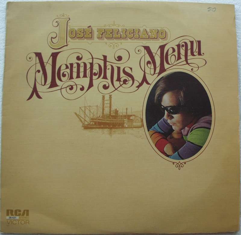 LP Vinyl - Jose Feliciano - Memphis Menu - Near Mint