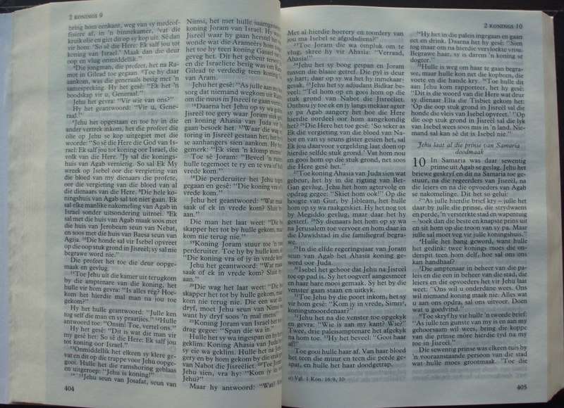 Bible - Die bybel - 1983 Vertaling - 2009