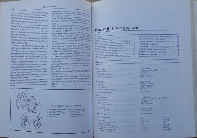 Workshop Manual - Morris Marina 1,3 - 1971-1978