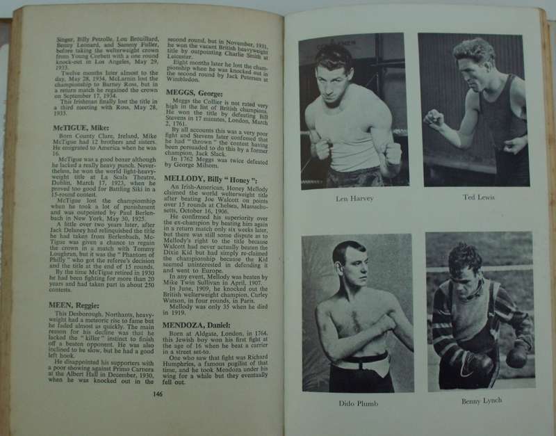 Book - The Encyclopedia Of Boxing - 1960 1st ed