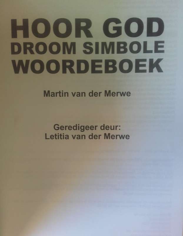 Bible/Book - Hoor God Droom Woordeboek - 2011