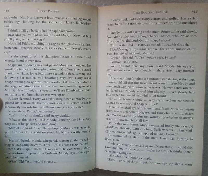 Book - Harry Potter And The Goblet Of fire - 1st ed - Sc