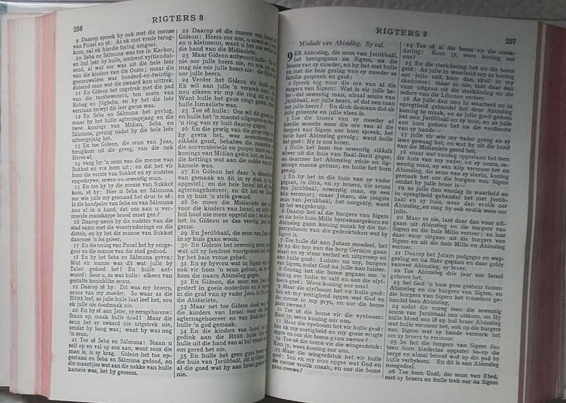 Bible - Die Bybel - 1971 + Cover