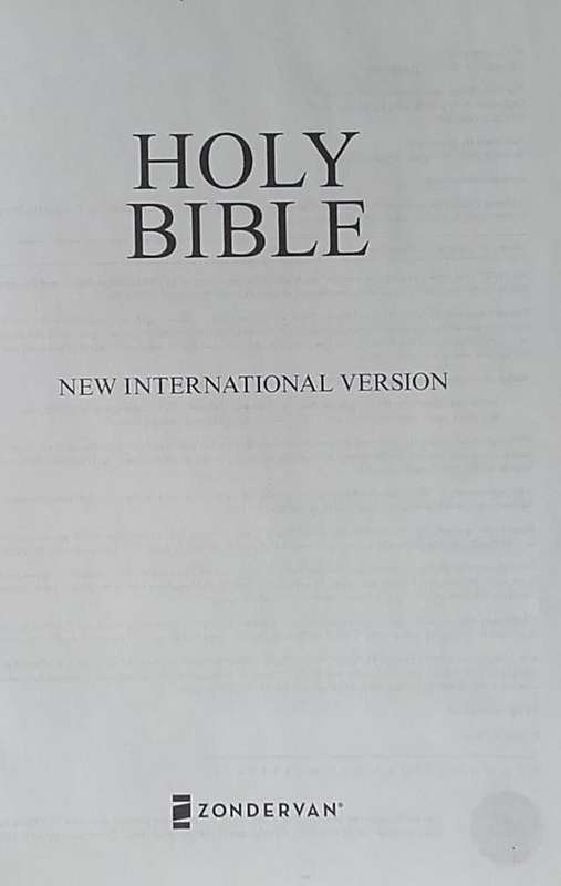 Bible - The Holy Bible - NIV - 2009 - Zondervan