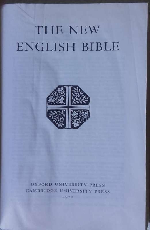 Bible - The New English Bible - 1970