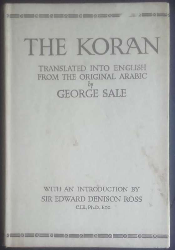Bible - The koran - George Sale - 1970s - English