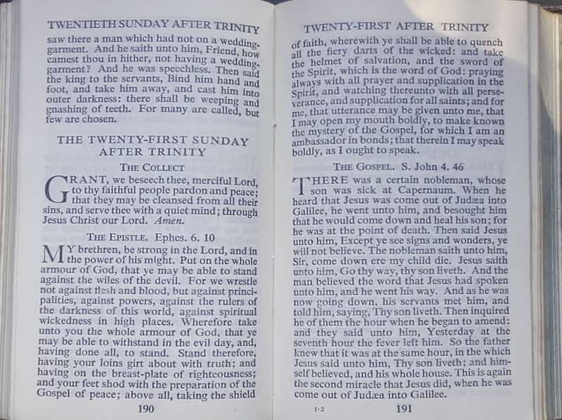 Bible/Common Prayer Book - 1968