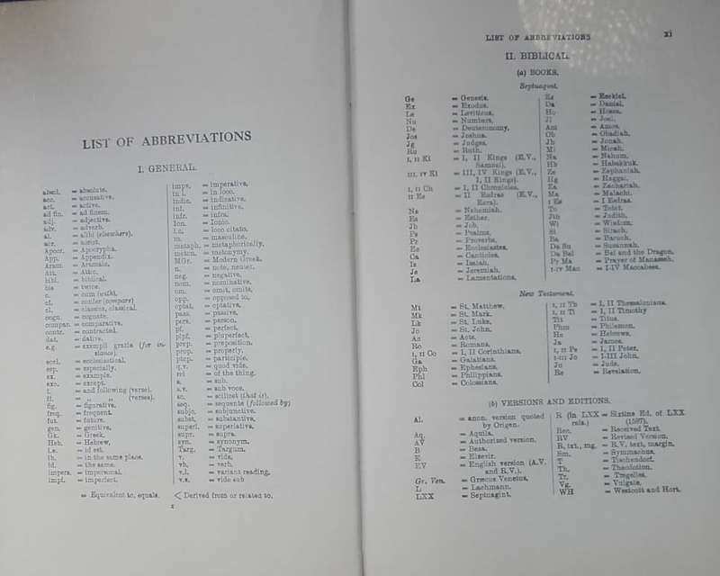 Bible - A Manual Greek Lexicon Of The NT.  - 1964 B