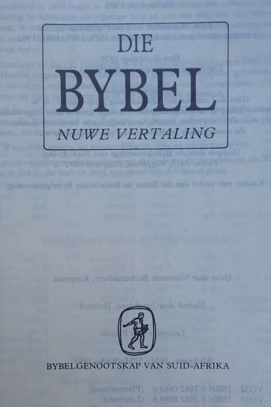 Bible - Die Bybel - 1993