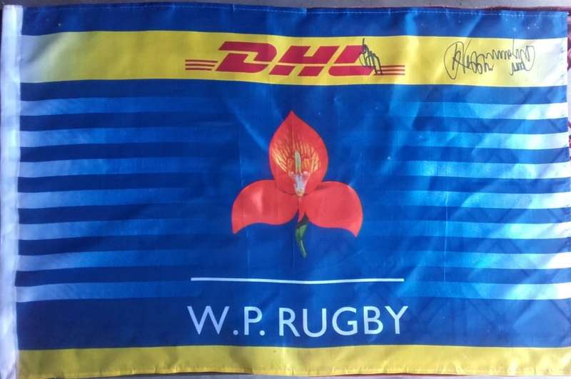 Flag - WP Rugby - Signed by Players