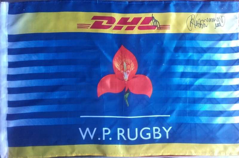 Flag - WP Rugby - Signed by Players