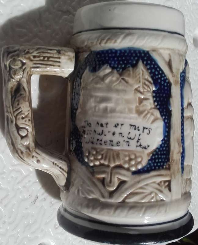 Beermug - German/Austrian - Scarce