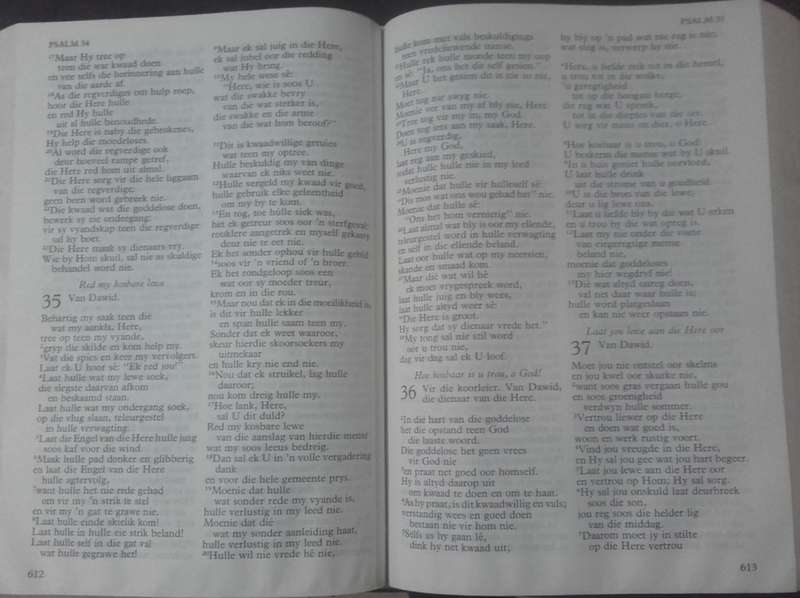 Bible - Die Bybel - 1992 - Xlarge