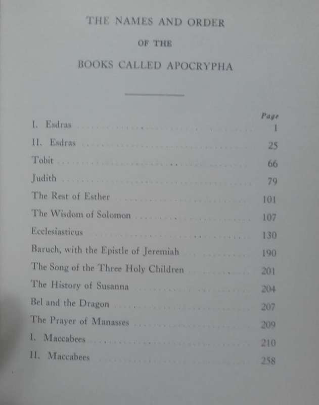 Bible - Apocrypha - 1982 - USA