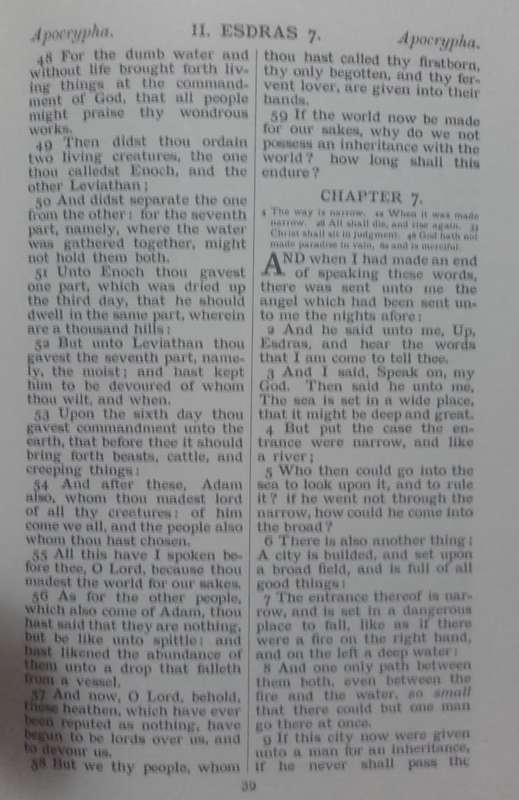 Bible - Apocrypha - 1982 - USA