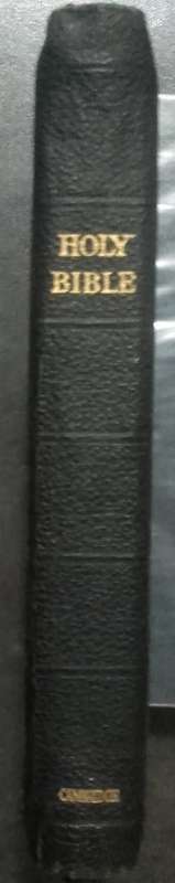Bible - The Holy Bible - KJV - 1945-1956 - Leather - Zip