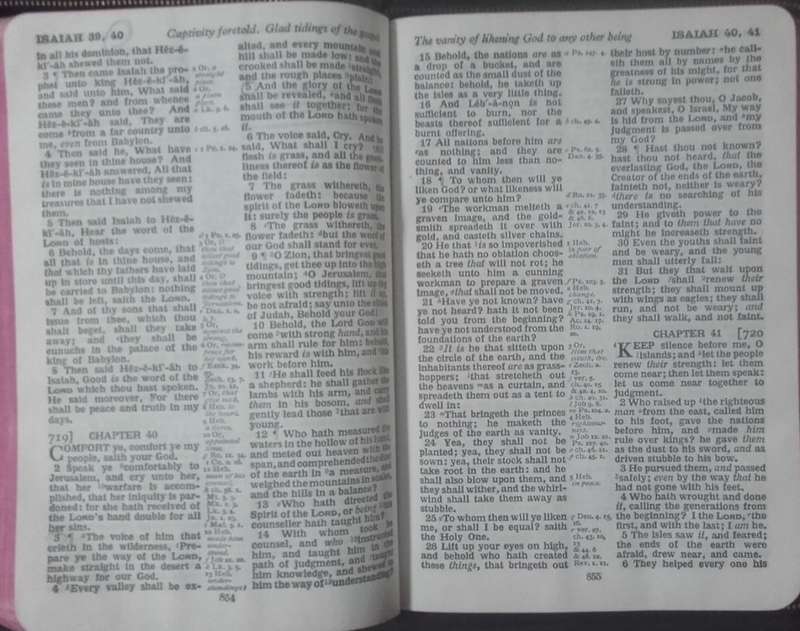 Bible - The Holy Bible - KJV - 1945-1956 - Leather - Zip