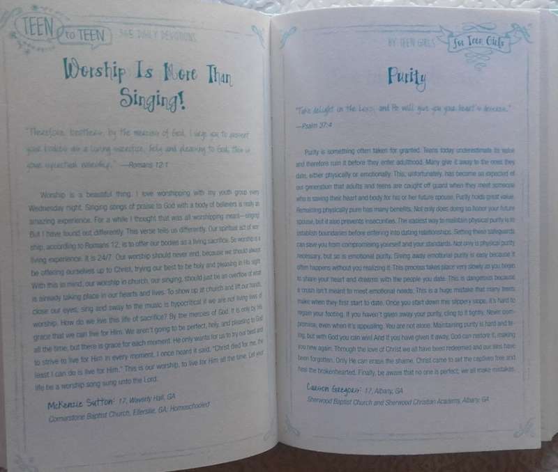 Bible/Book - 365 Daily Devotions For Teen Girls - 2013