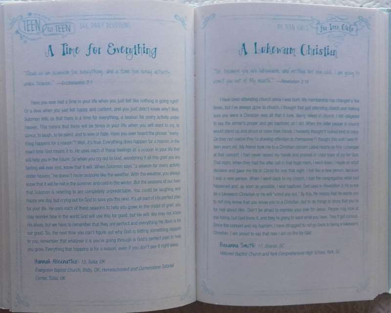 Bible/Book - 365 Daily Devotions For Teen Girls - 2013