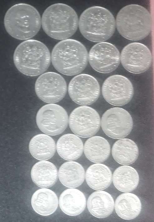 Coin - RSA - 5c/10c/20c - 60s/70s/80s - x 26  P