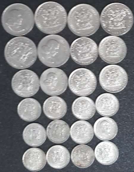 Coin - RSA - 5c/10c/20c - 60s/70s/80s - x 24  R