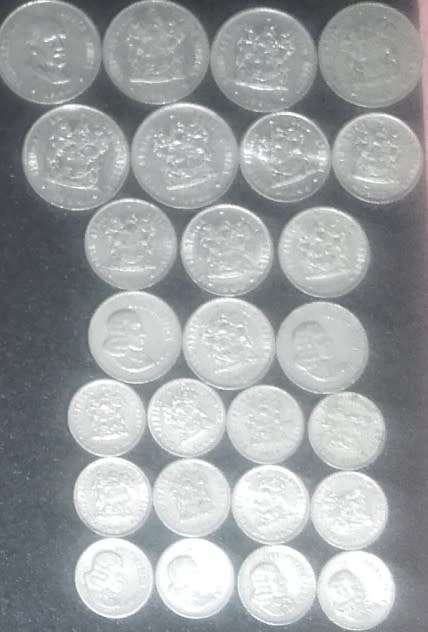 Coin - RSA - 5c/10c/20c - 60s/70s/80s - x 26  Q