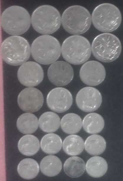 Coin - RSA - 5c/10c/20c - 60s/70s/80s - x 26  Q