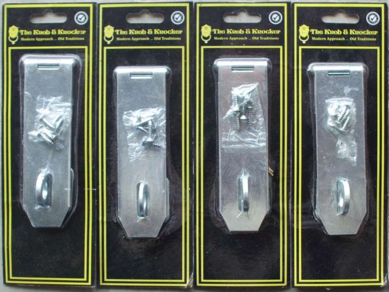 Hasp Locks x 5 - Standard Type - 125mm