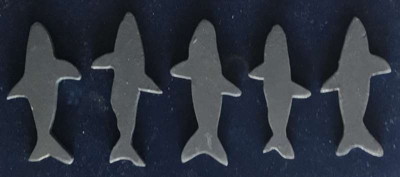 Wooden Sharks x 50 - Unfinished Project