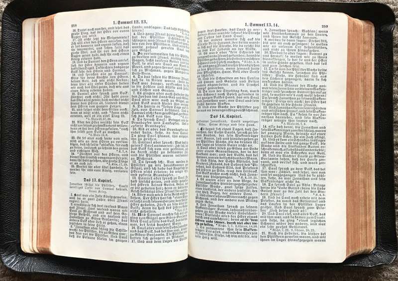 Bible - De Heilige Schrift - [D Martin Luthers] - Pocket - 1912