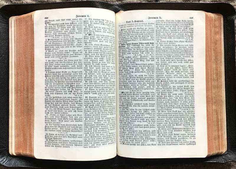 Bible - De Heilige Schrift - [D Martin Luthers] - Pocket - 1912