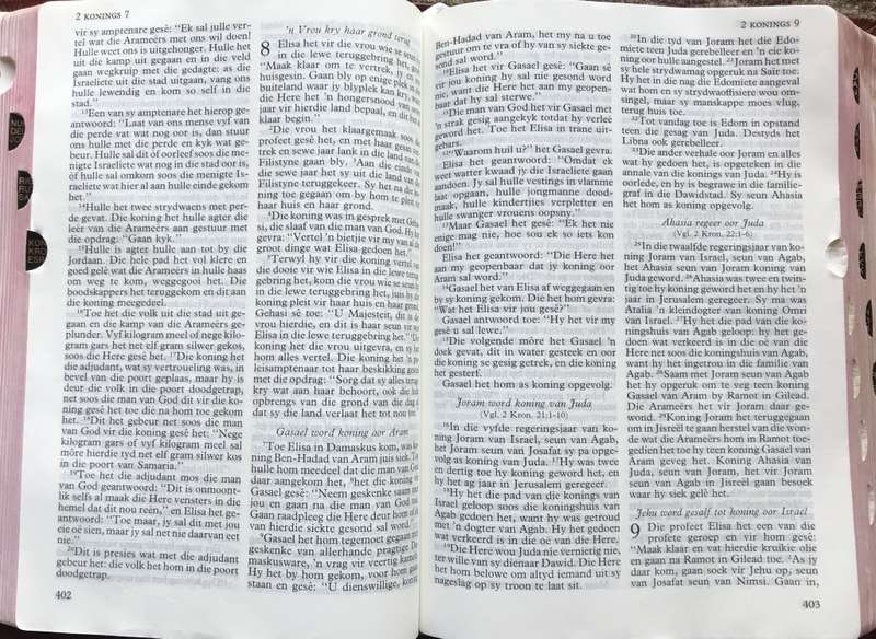 Bible - Die Bybel - 1992