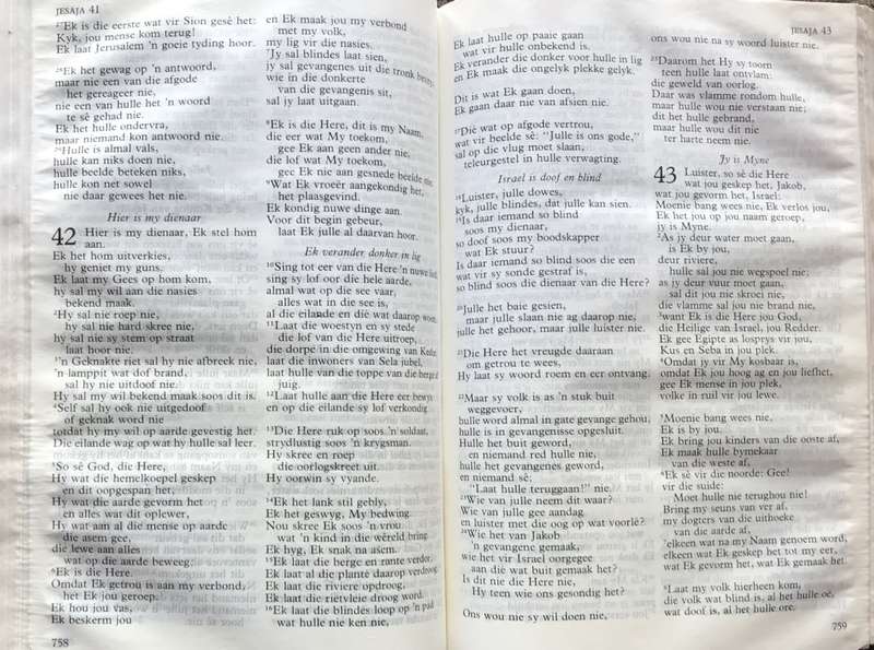 Bible - Die Bybel - 1985 - Black
