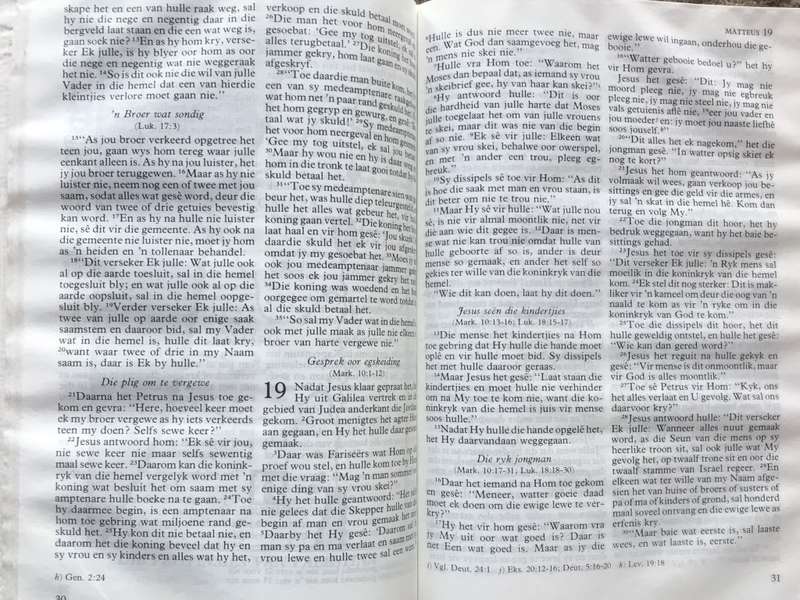 Bible - Die Bybel - 1985 - Black