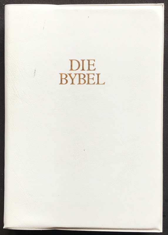 Bible - Die Bybel - 1972 - White+Cover