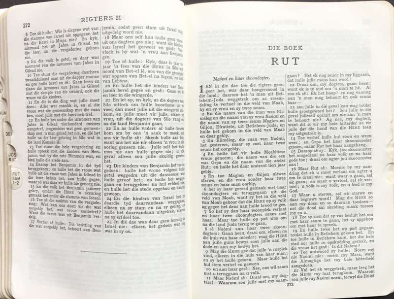 Bible - Die Bybel - 1972 - White+Cover