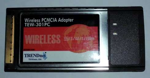 Wireless Adapter Card - PCMCIA - Vintage