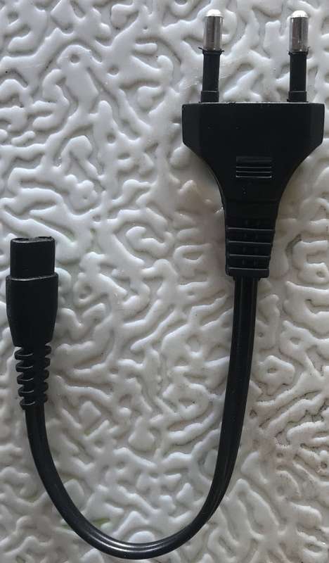 Cable - Mini Fig. 8 - Chargers For Electric Razors/Stun Guns