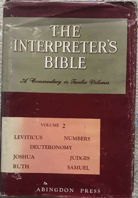 Bible - The Intertreters Bible - Vol 2 of 12 - 1953
