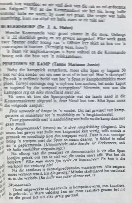 Boek - Handleiding Vir Die Offisiere Van Die Voortrekkers - 1973