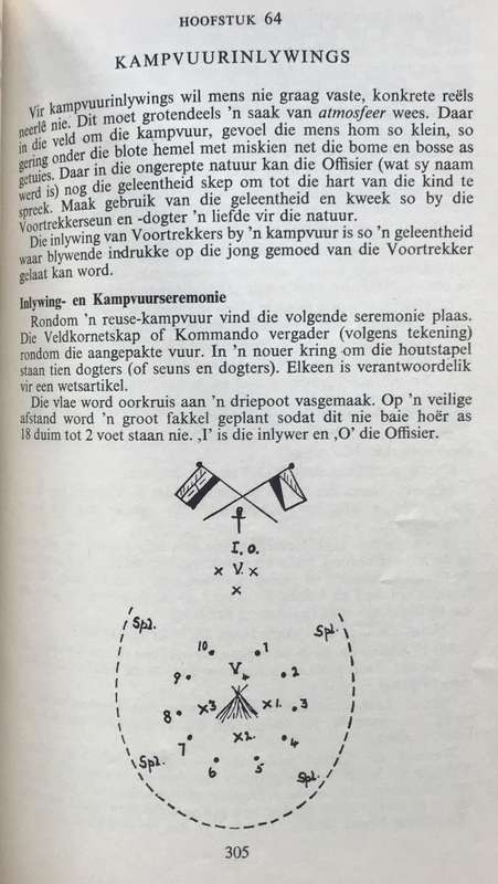 Boek - Handleiding Vir Die Offisiere Van Die Voortrekkers - 1973