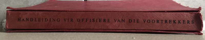 Boek - Handleiding Vir Die Offisiere Van Die Voortrekkers - 1973