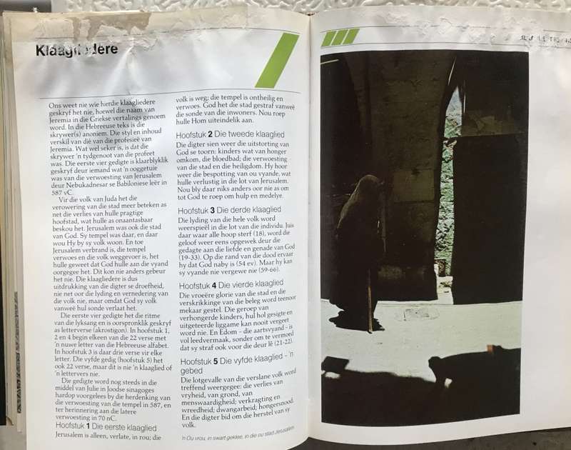 Bible/Book - Handboek By Die Bybel - 1986 - [Water Damage]