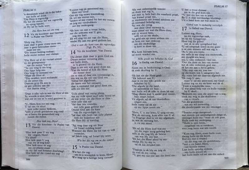 Bible - Die bybel - 1994
