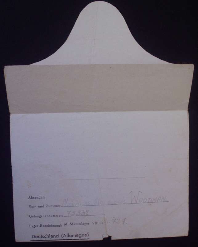 Letter - Germany 1944 - POW - Umtata