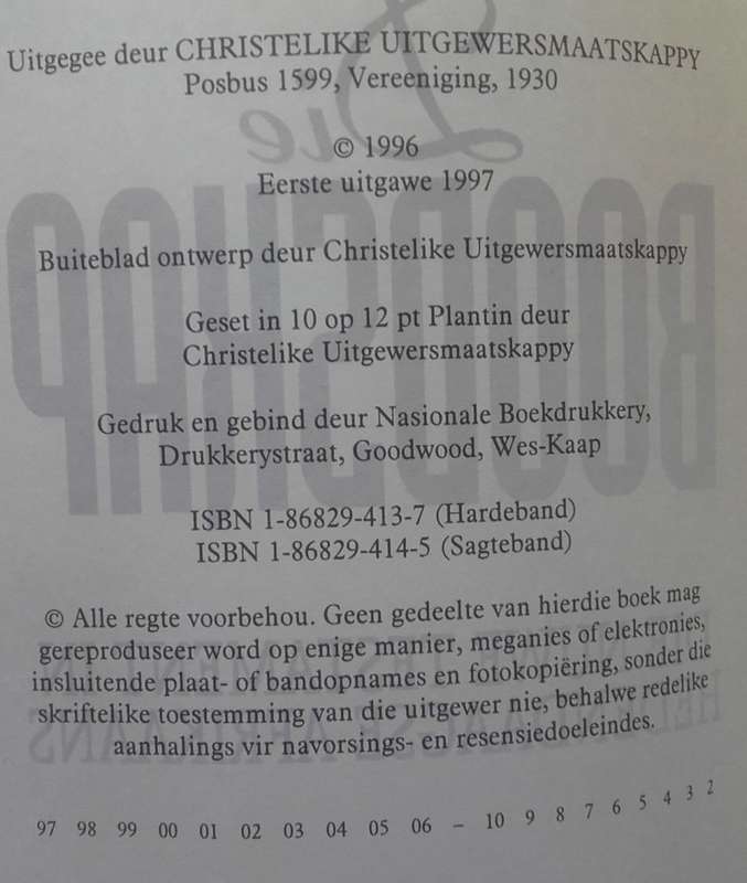 Bible/Book - Die Boodskap - NT - 1997 - 1st/2nd - unused
