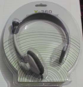 xbox 360 headset with mic!