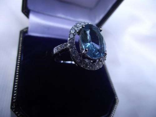 S/TOPAZ 925 STERLING SILVER RING SIZE 2 X O , 1 X O1/2 , 2 X S