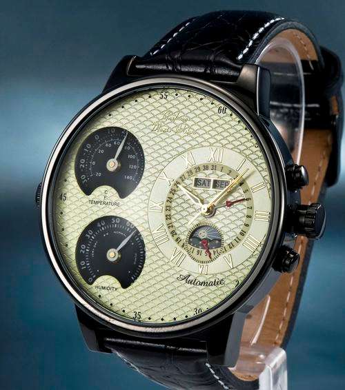 Graf von Monte Wehro Automatic XXXL TEMPERATURE 53 MM XANTON SANDS