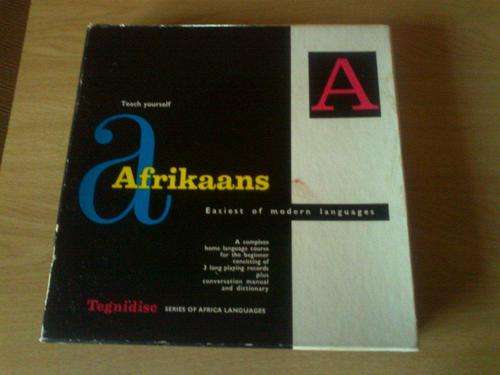!!COLLECTABLE - VERY OLD - AFRIKAANS HOME COURSE!!